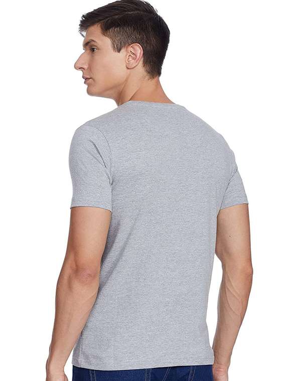 printed round neck regular t-shirt - 19814151 -  Standard Image - 1