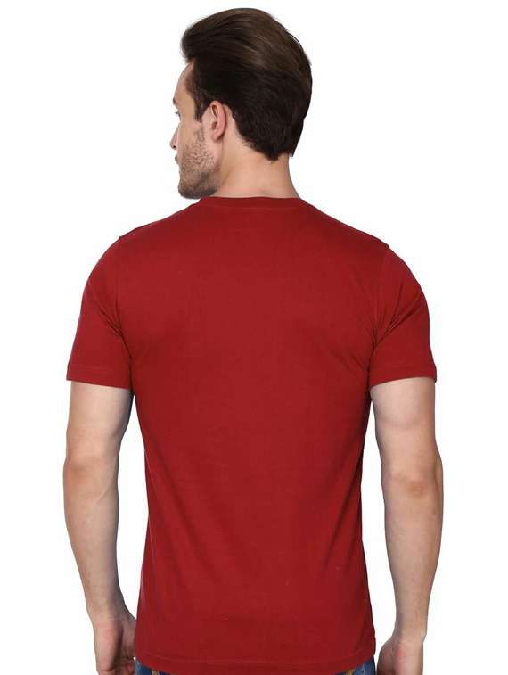 printed round neck regular t-shirt - 19814167 -  Standard Image - 1