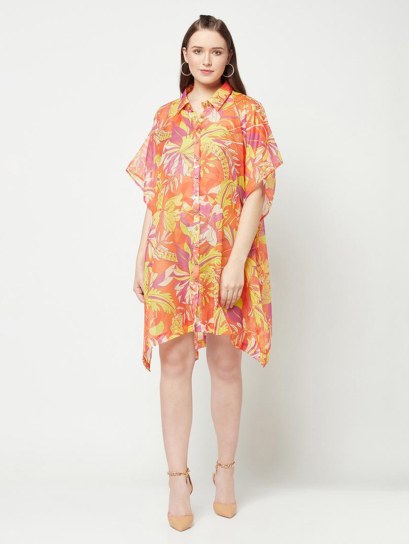 women's asymmetric printed dress - 19814764 -  Zoom Image - 0