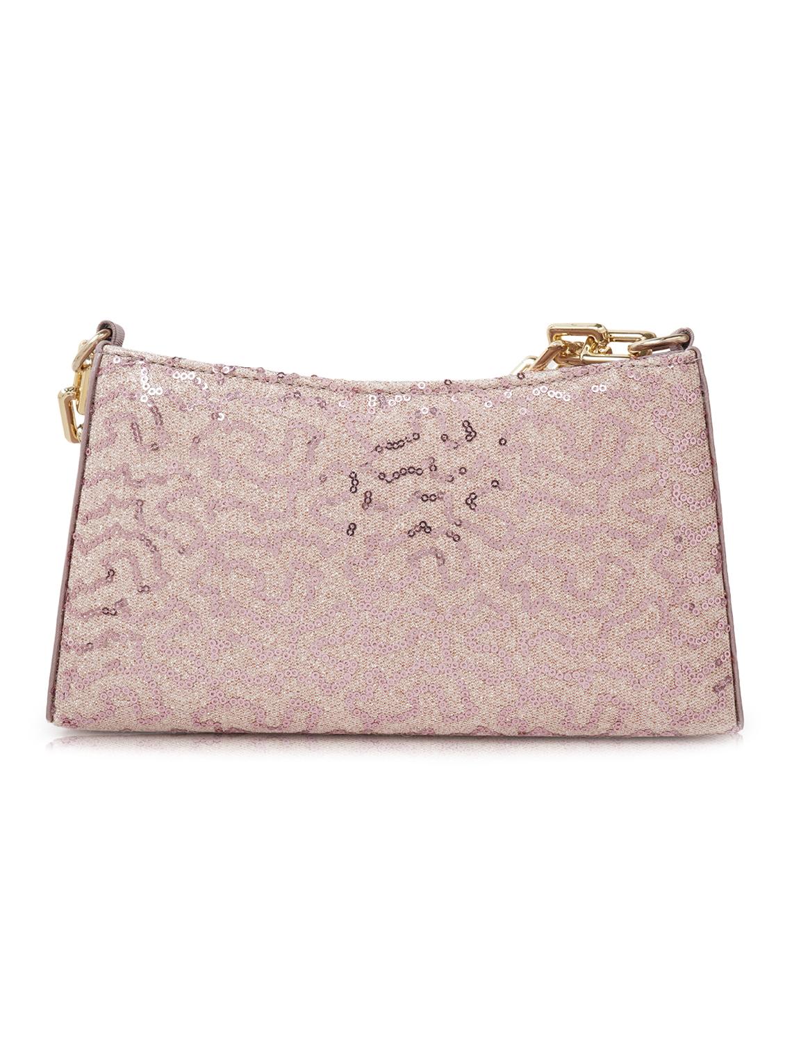 pink leatherette (pu) sling bag - 19814803 -  Standard Image - 1