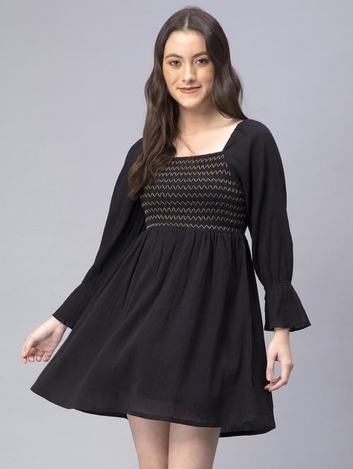 women's fit & flare mini dress - 19815080 -  Standard Image - 0