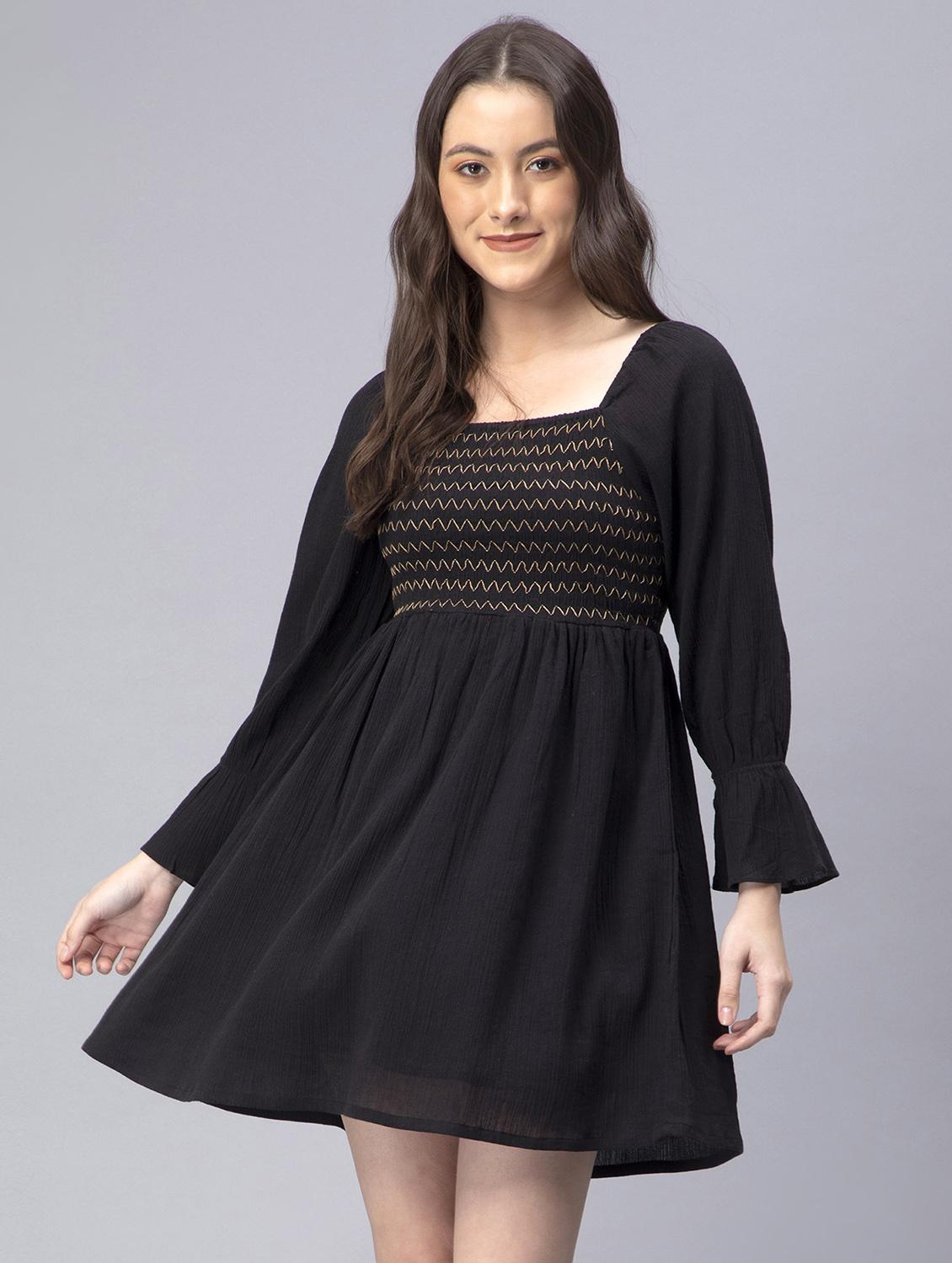women's fit & flare mini dress - 19815080 -  Zoom Image - 0