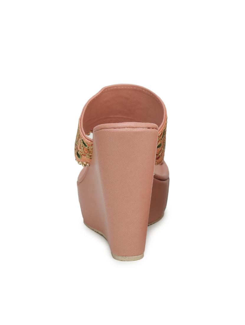 embellished one toe wedges - 19815296 - Standard Image - 1