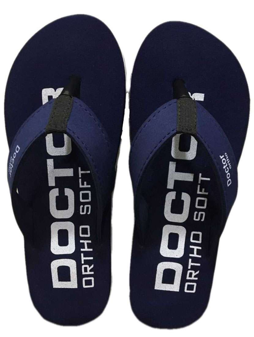 women printed orthosoft flip flop