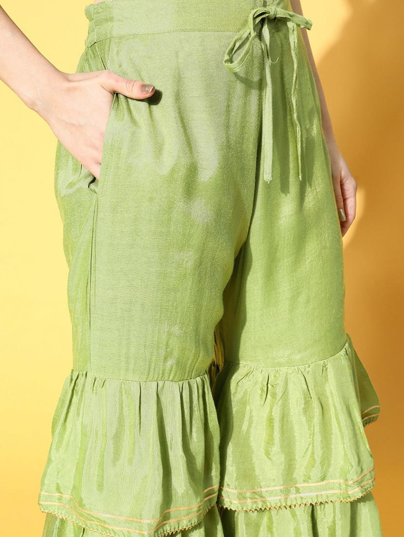 zari work suit set - 19816606 - Standard Image - 4