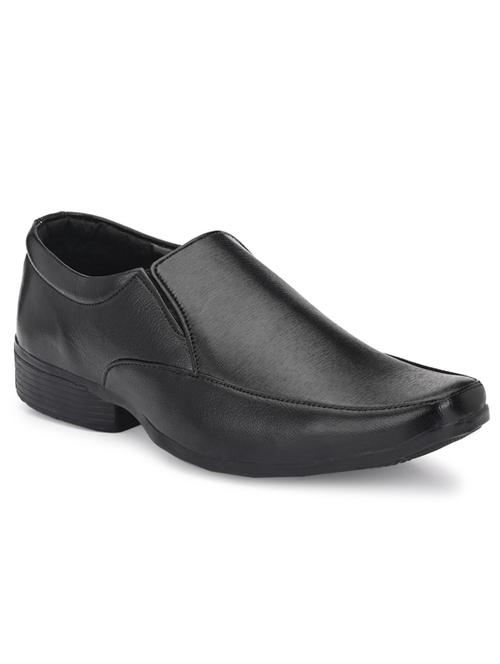 solid slip on formal shoes - 19818887 -  Standard Image - 0