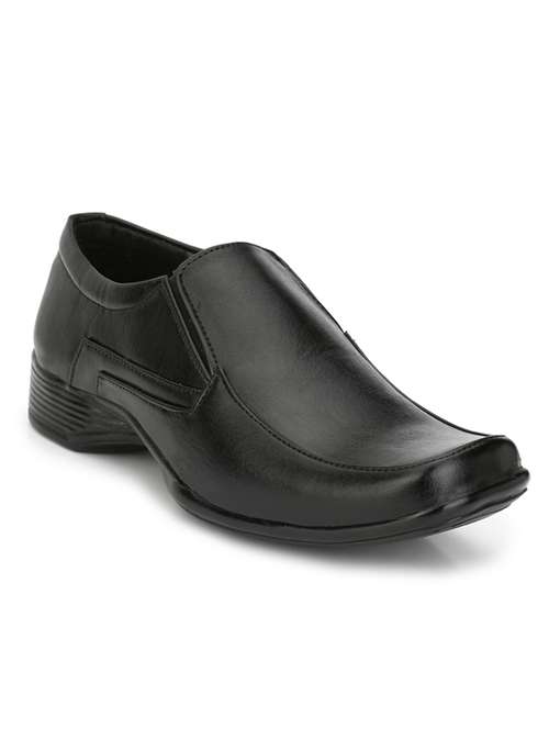 solid slip on formal shoes - 19818888 -  Standard Image - 0