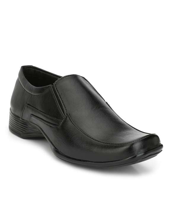 solid slip on formal shoes - 19818888 -  Zoom Image - 0