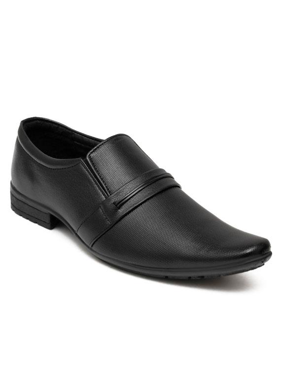 solid slip on formal shoes - 19818889 - Zoom Image - 0