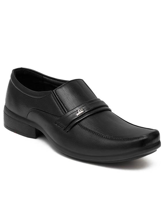 solid slip on formal shoes - 19818891 -  Zoom Image - 0