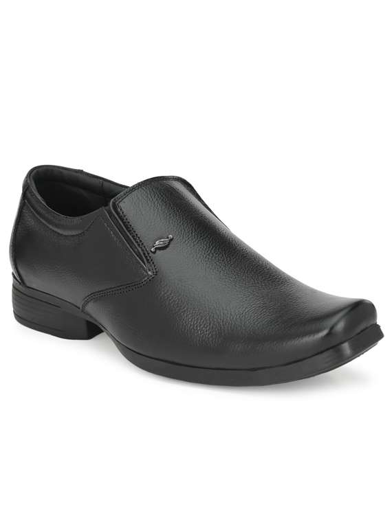 solid slip on formal shoes
