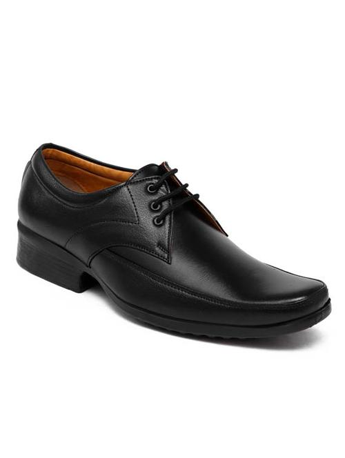 black leather lace-up derby - 19818905 -  Standard Image - 0
