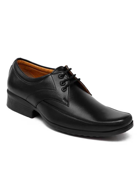 black leather lace-up derby - 19818905 -  Zoom Image - 0