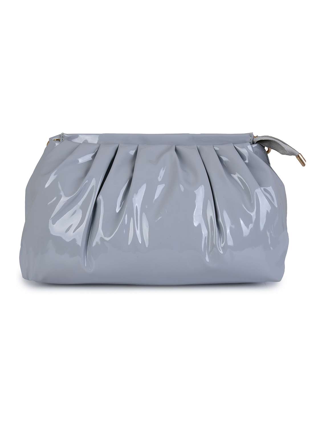 grey leatherette (pu) sling bag - 19820020 -  Standard Image - 1