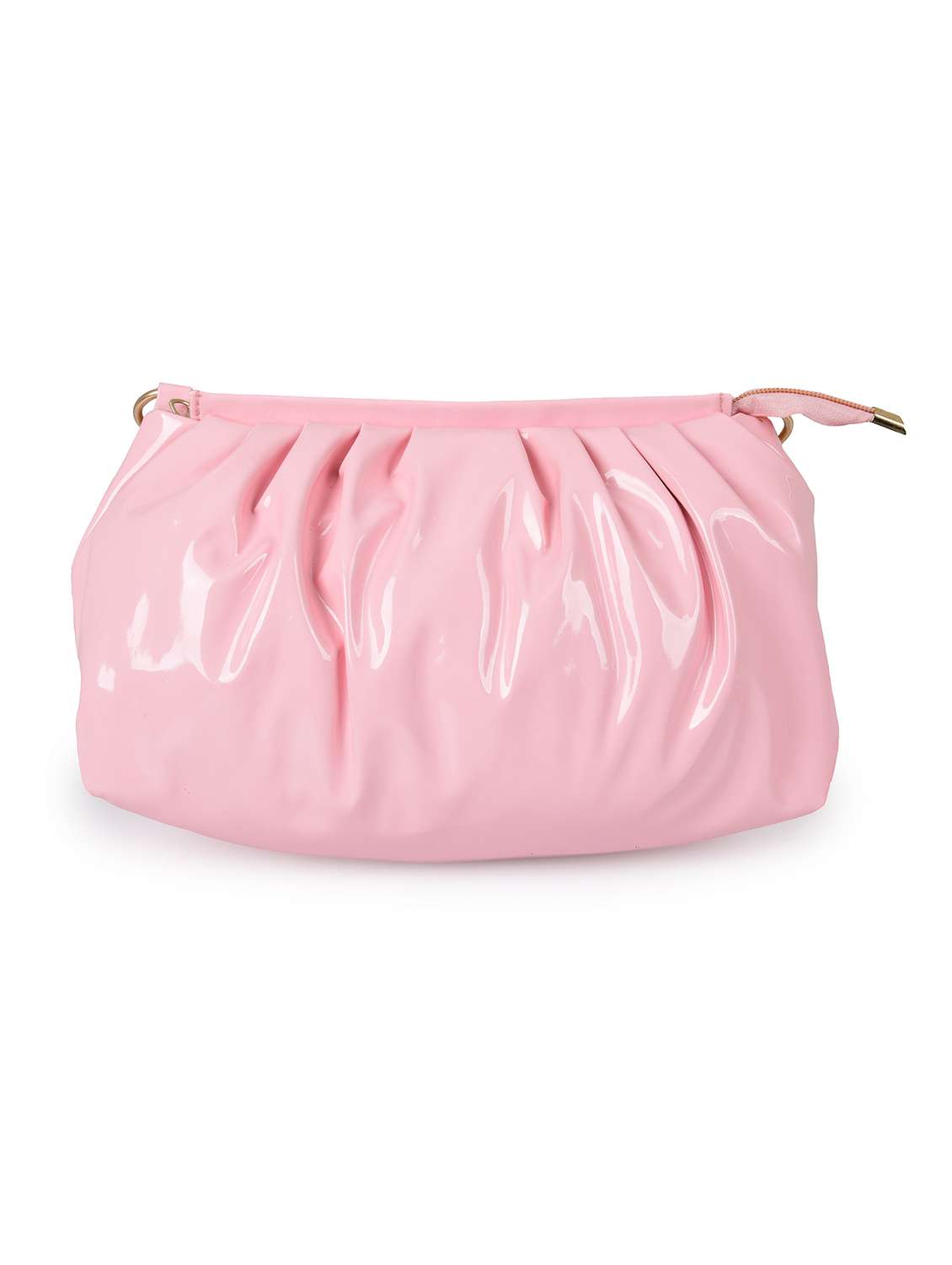 pink leatherette (pu) sling bag - 19820023 -  Standard Image - 1