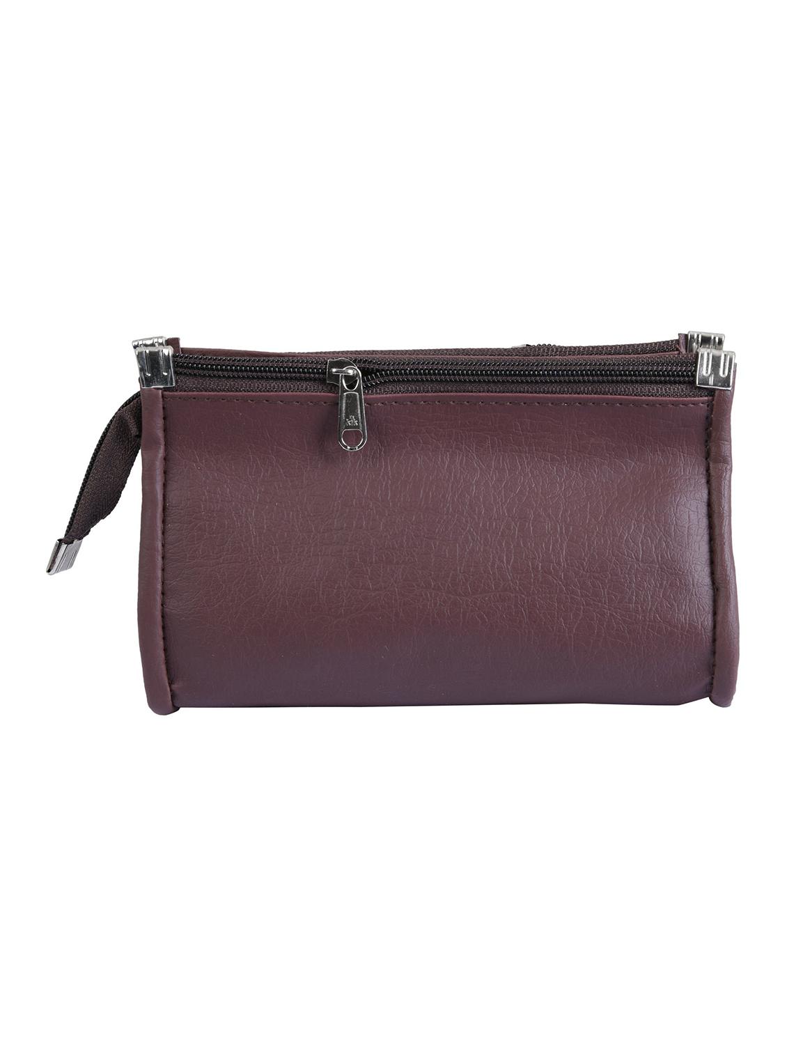 brown leatherette wallet - 19820026 - Standard Image - 1
