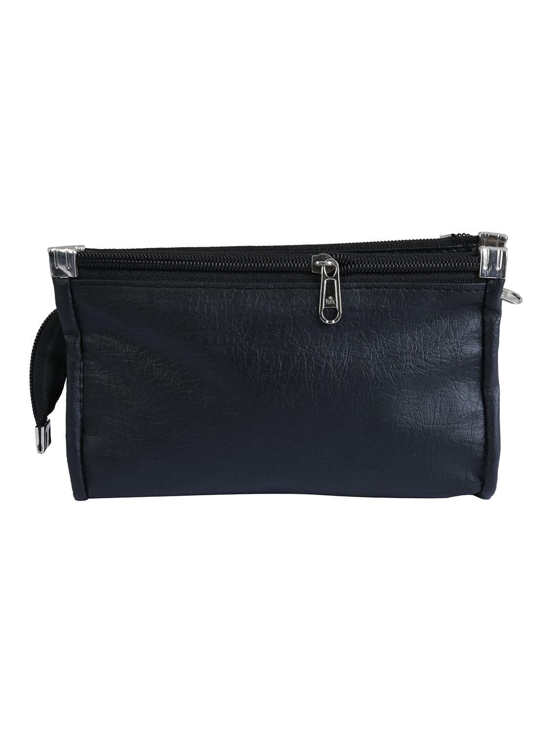 black leatherette wallet - 19820029 - Standard Image - 1