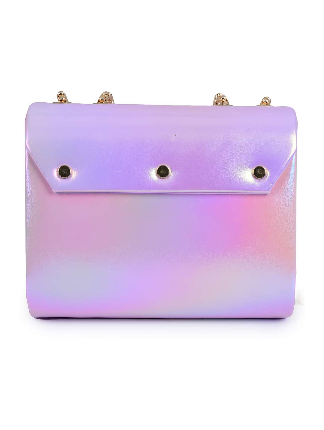 pink leatherette (pu) sling bag - 19820050 -  Standard Image - 1