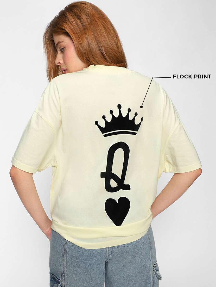 yellow cotton regular tee - 19826432 -  Standard Image - 1