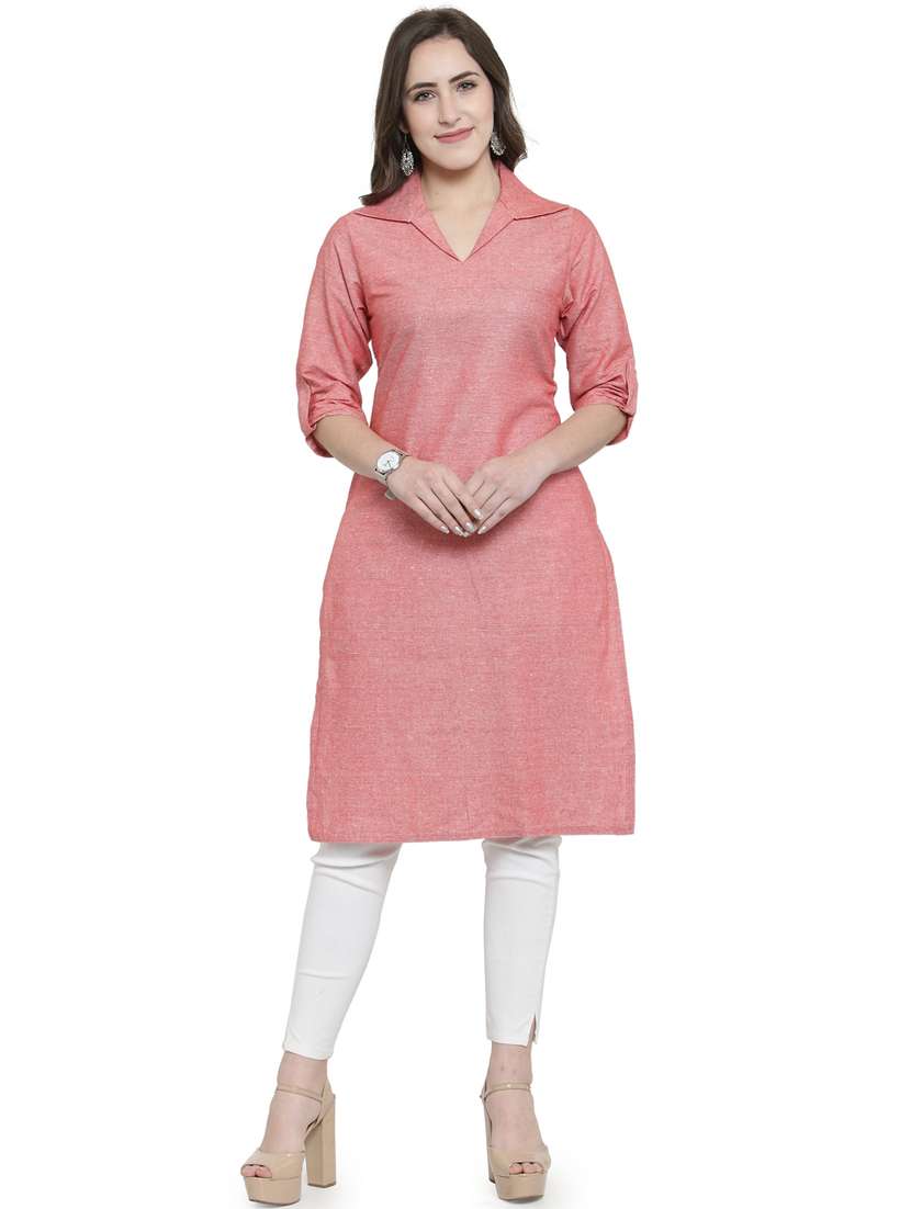 women's straight kurta - 19832240 -  Zoom Image - 0
