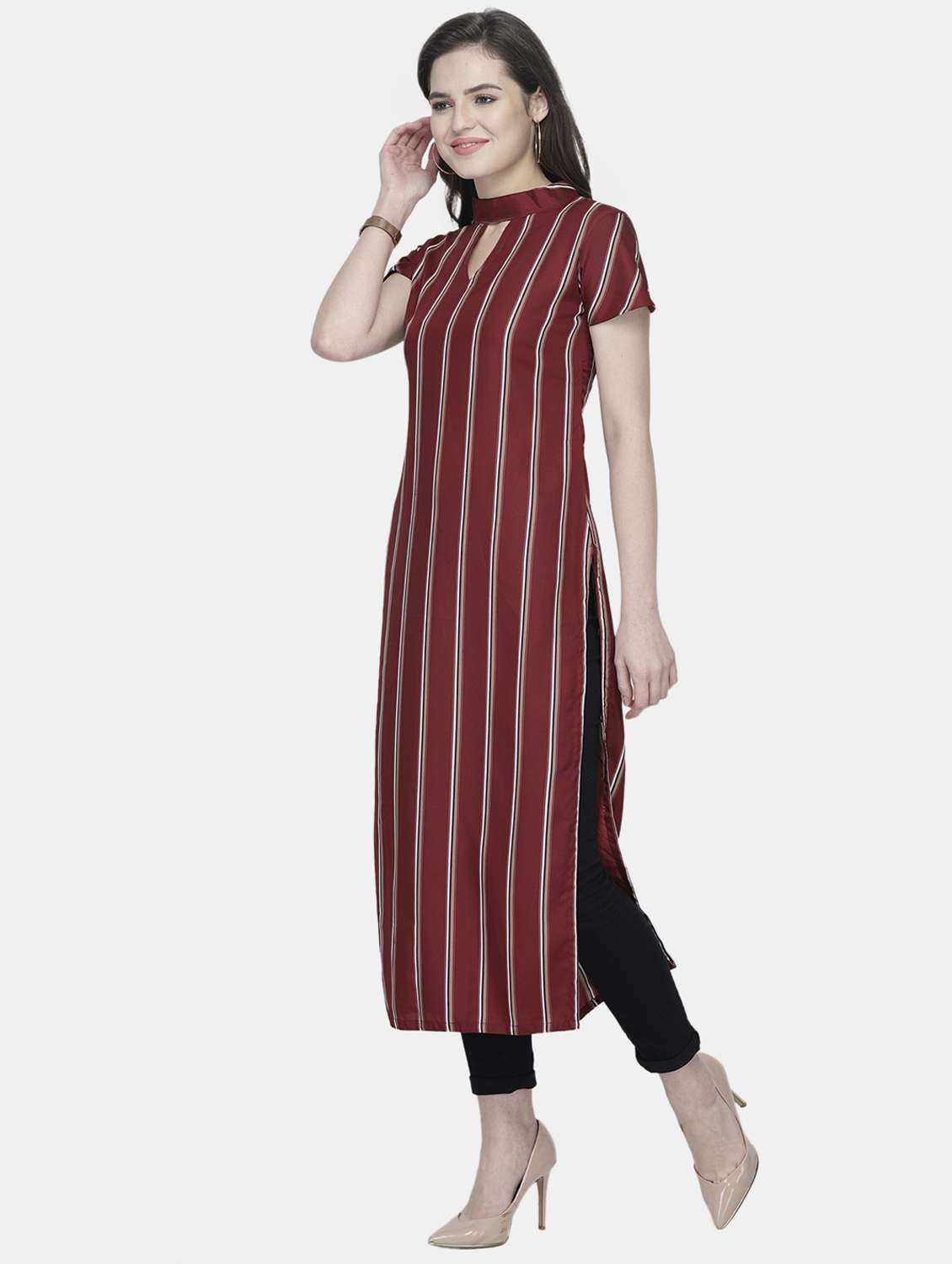 women's straight kurta - 19832265 -  Standard Image - 1