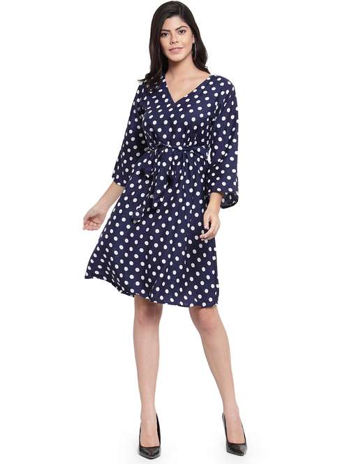 women's polka dots dress - 19832279 - Standard Image - 0