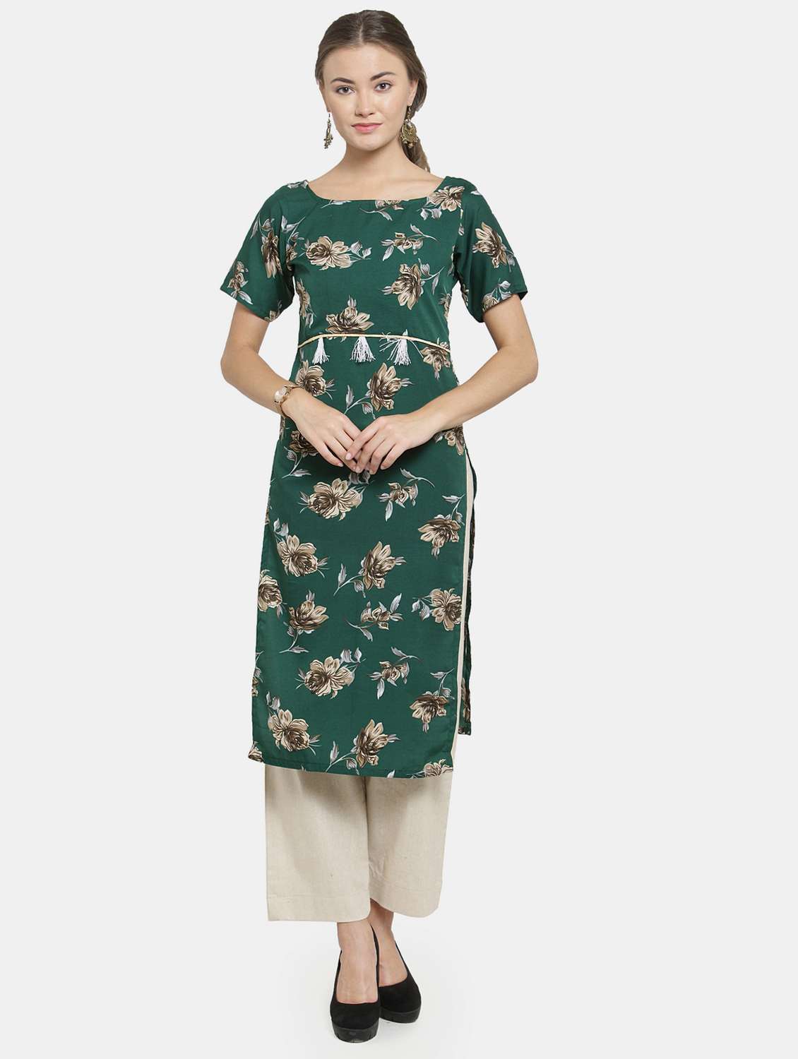 Women's Straight Kurta - 19832283 -  Standard Image - 1
