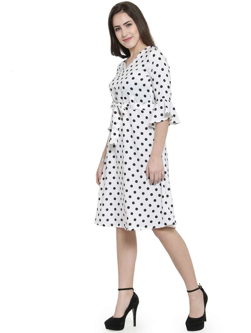 women's  polka dots dress - 19832288 -  Standard Image - 1