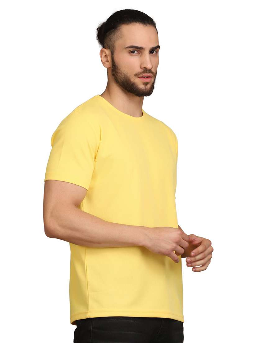 men's round neck solid t-shirt - 19833936 -  Standard Image - 1