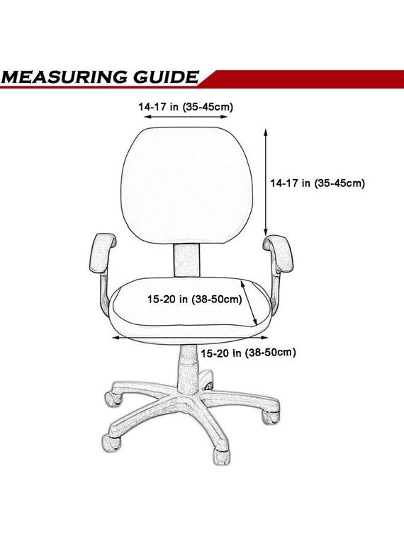 black printed chair cover - 19839577 - Standard Image - 4