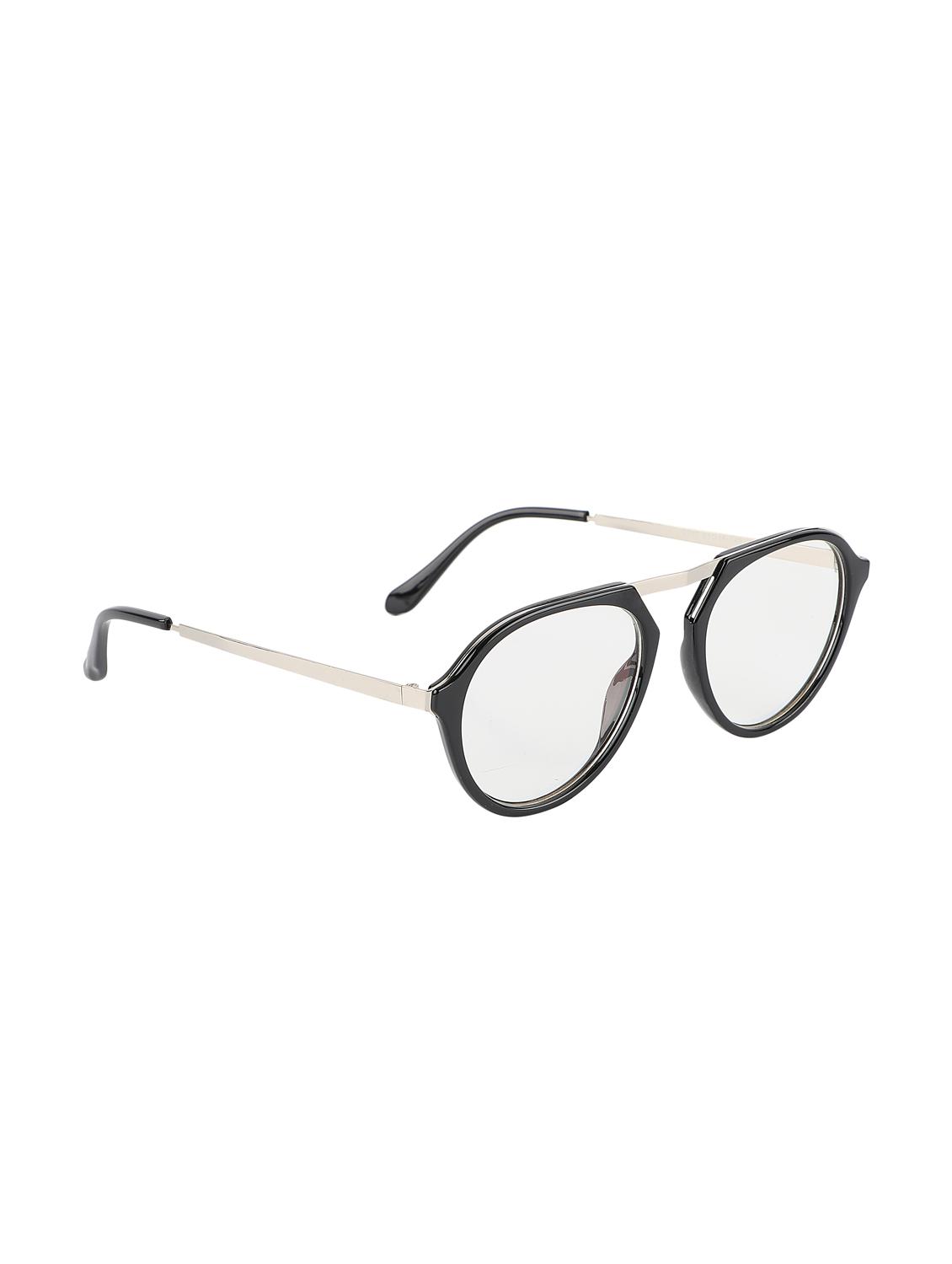 men transparent metal spectacle frame - 19839853 -  Standard Image - 1