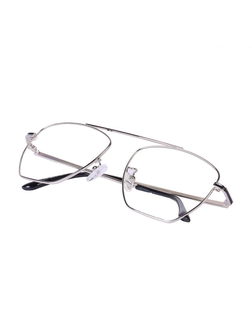 men transparent metal spectacle frame - 19839874 - Standard Image - 4