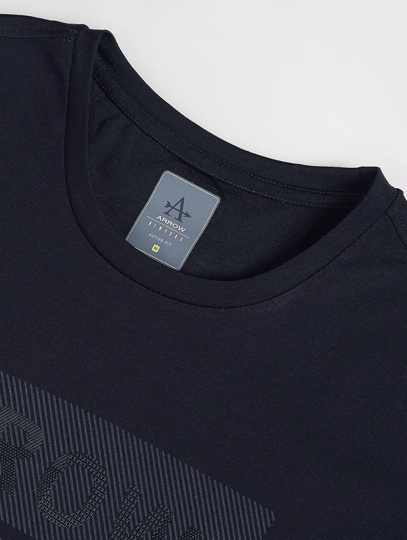 crew neck chest print t-shirt - 19840048 - Standard Image - 4