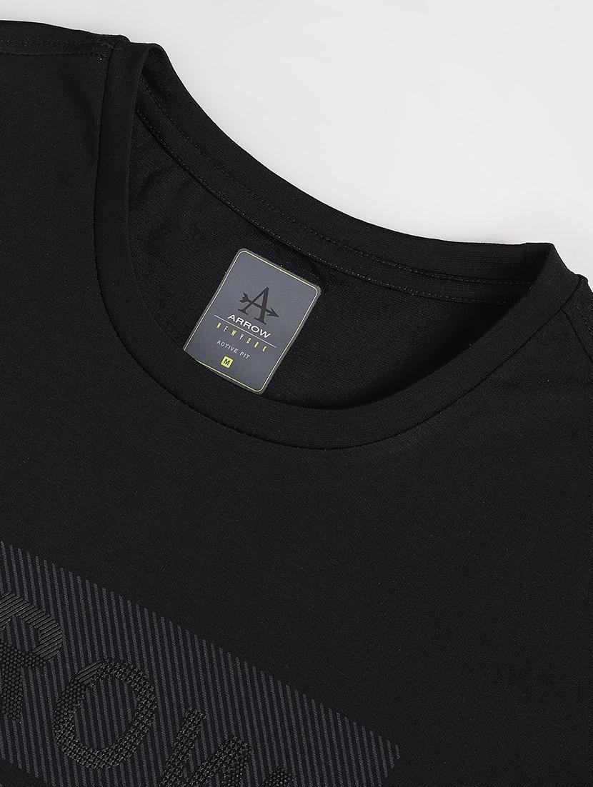crew neck chest print t-shirt - 19840053 - Standard Image - 4