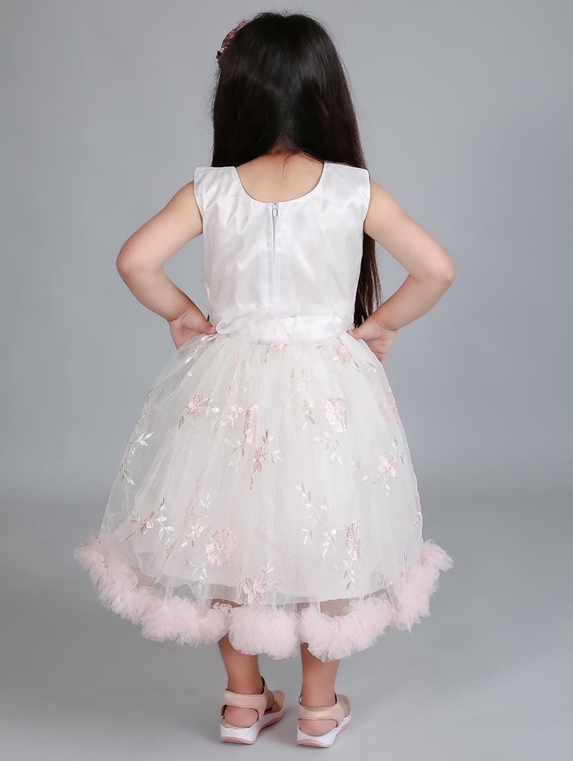 girls round neck sleeveless frock - 19840645 -  Standard Image - 1