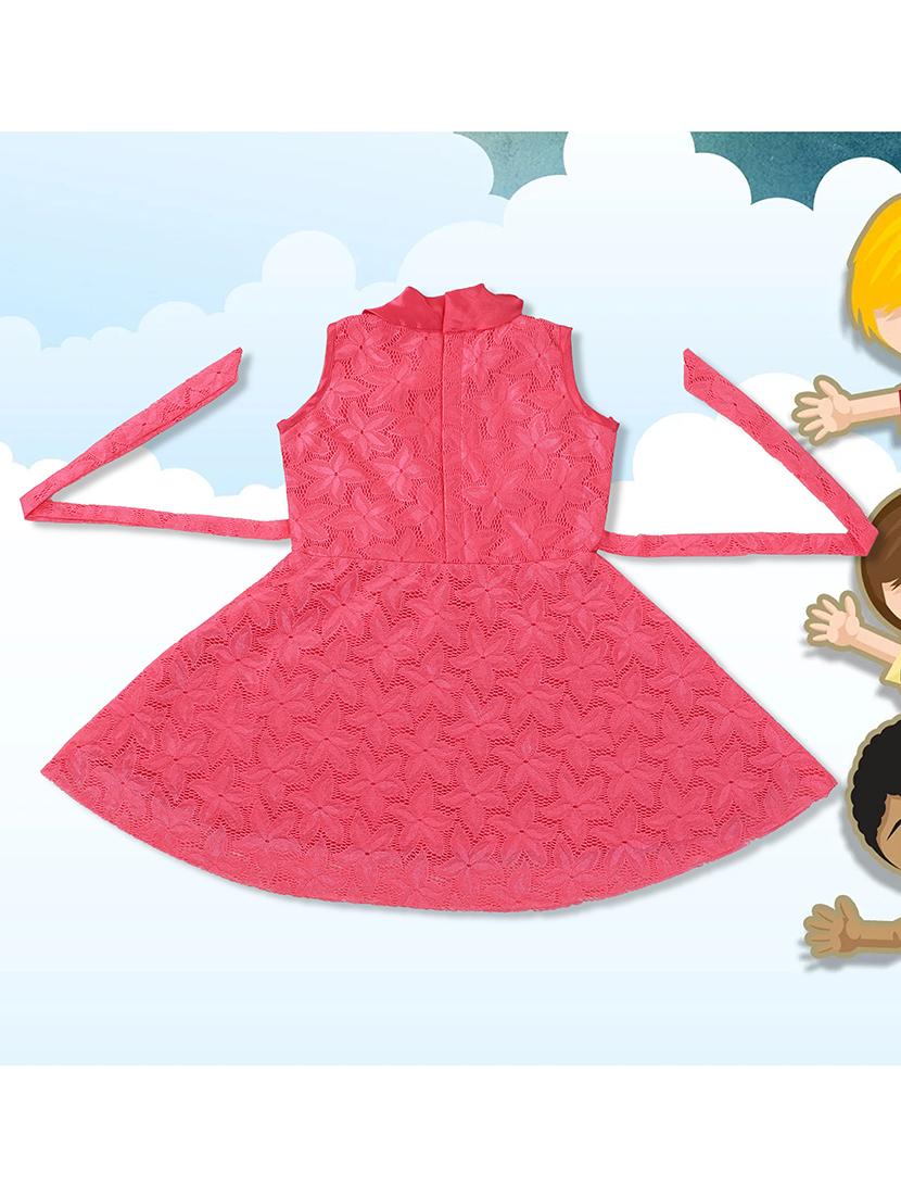 girls round neck sleeveless frock - 19840671 -  Standard Image - 1