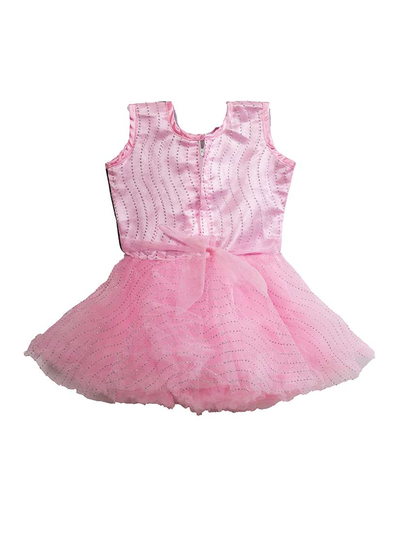 girls round neck sleeveless frock - 19840676 -  Standard Image - 1
