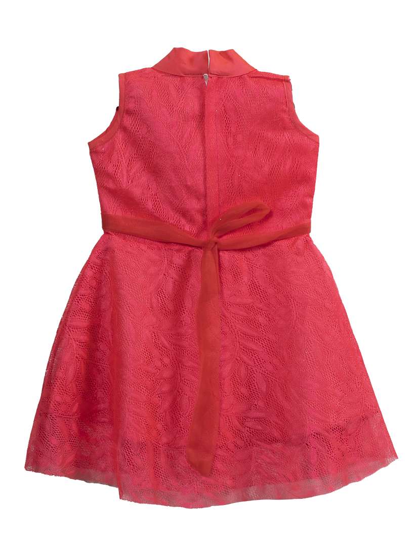 girls high neck sleeveless frock - 19840680 -  Standard Image - 1