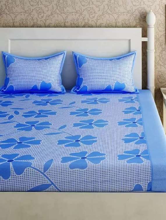 printed bedsheet with pillow covers - 19846840 -  Standard Image - 1