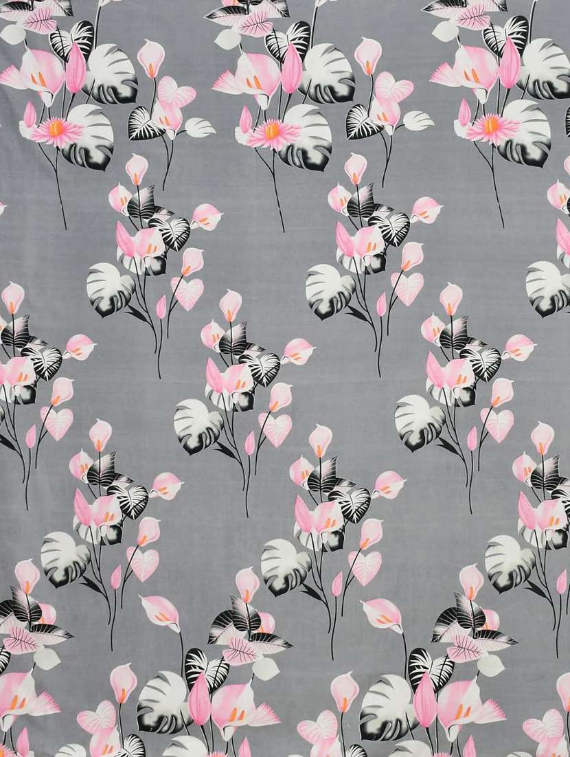 modefe polycotton printed double bedsheet with 2 pillow covers - 19846846 -  Standard Image - 1