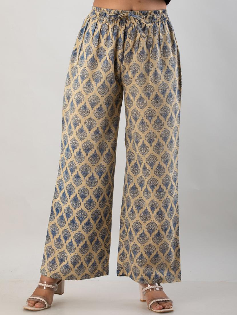printed wide leg trouser - 19847185 - Zoom Image - 0