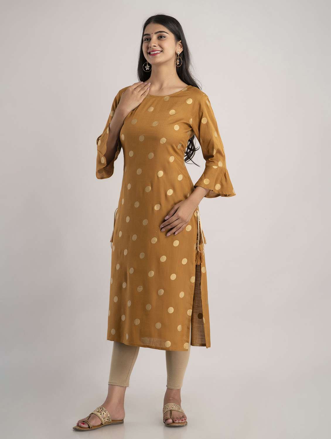 women's straight kurta - 19847229 - Standard Image - 1