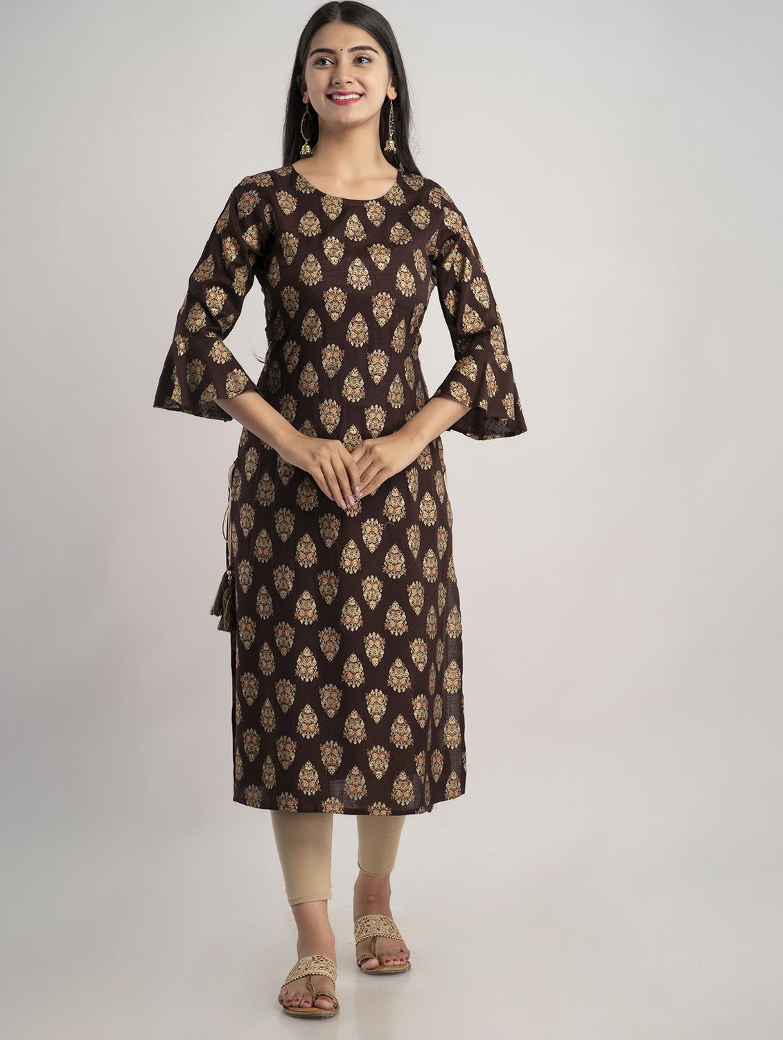 women's straight kurta - 19847232 -  Zoom Image - 0