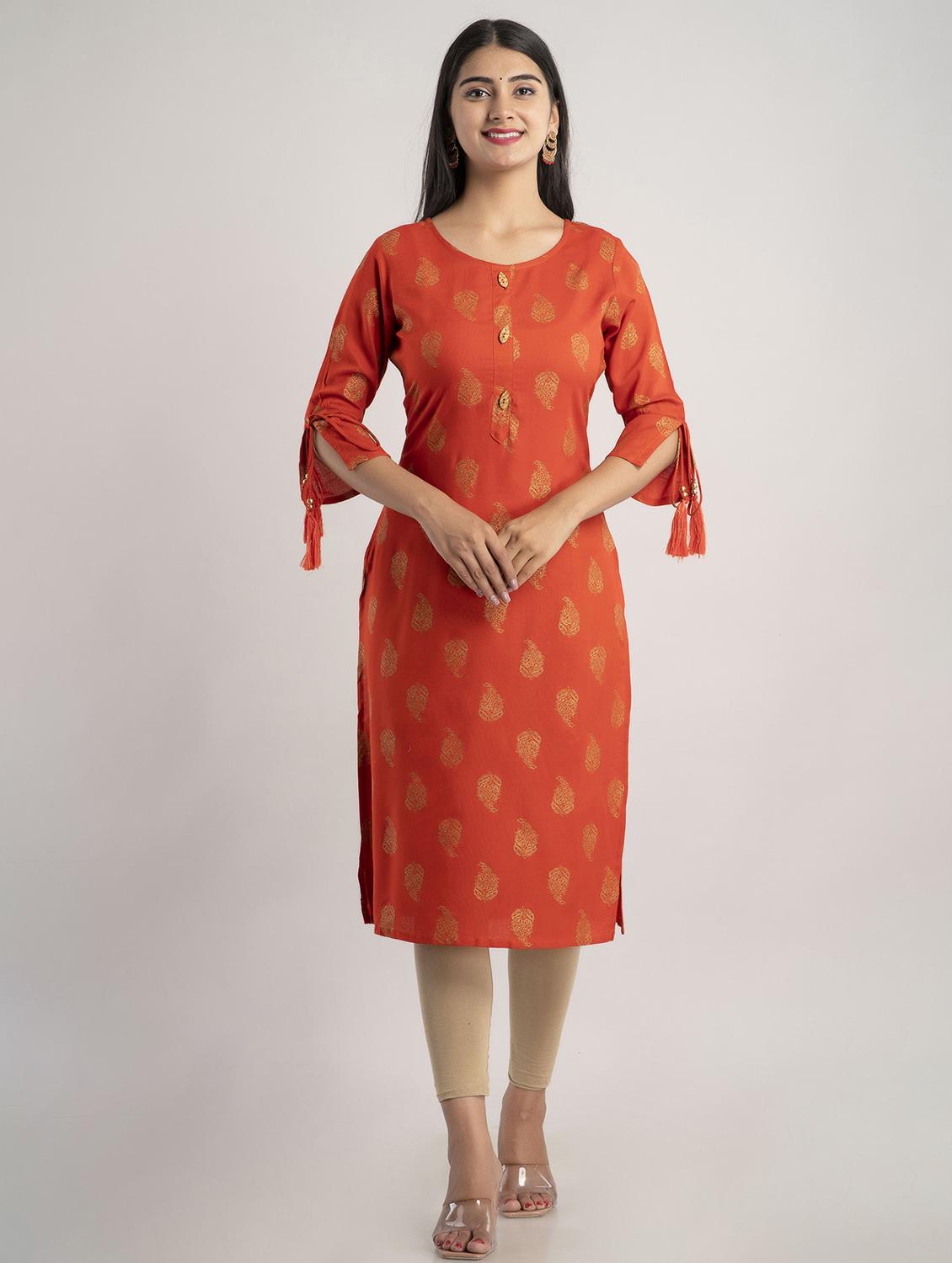women's straight kurta - 19847293 - Zoom Image - 0