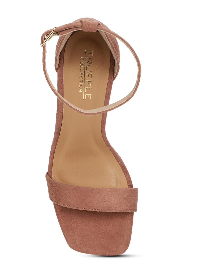 brown ankle strap sandal - 19848026 - Standard Image - 4