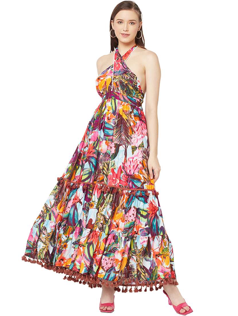 women's tiered dress floral dress