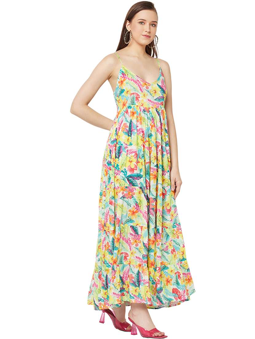 women's  tropical dress - 19848484 -  Standard Image - 1