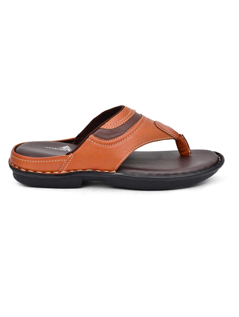 tan synthetic slip on flip flop - 19848677 - Standard Image - 1
