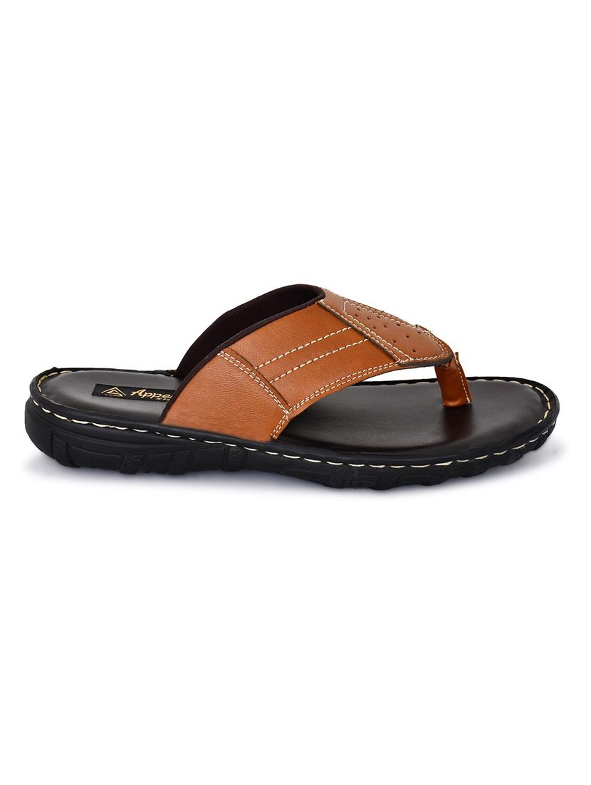 tan synthetic slip on flip flop - 19848733 - Standard Image - 4