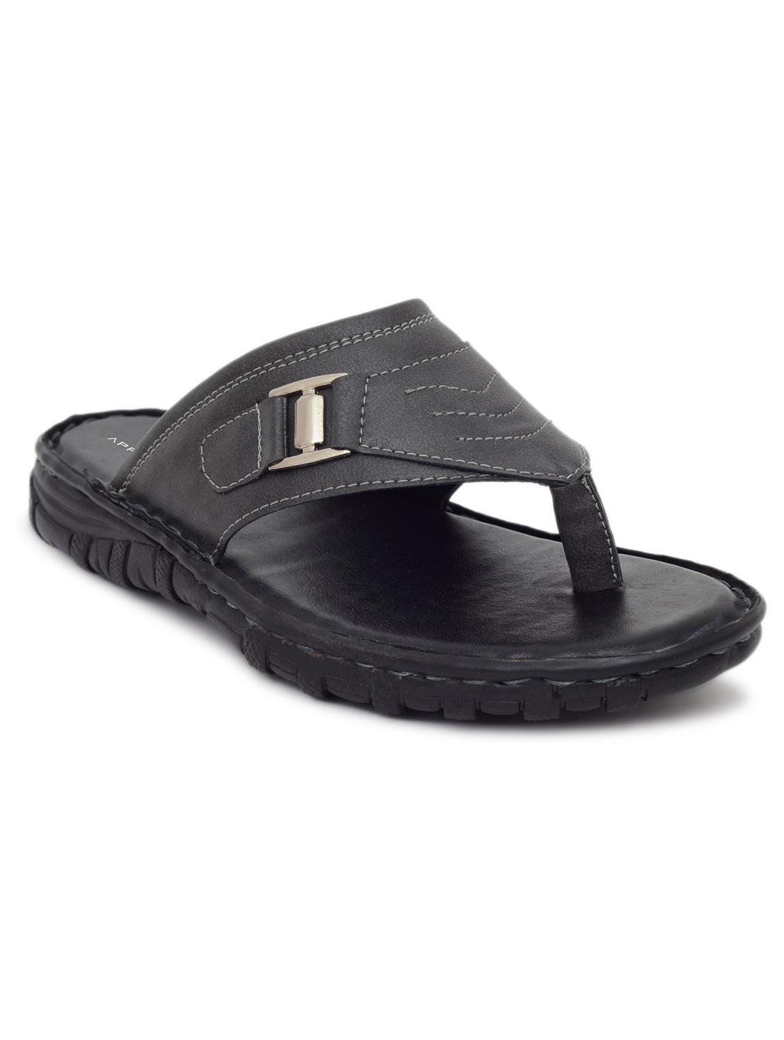 grey synthetic slip on flip flop - 19848767 -  Zoom Image - 0